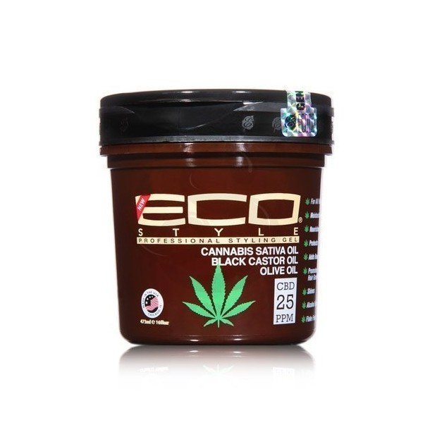 Eco Styler Cannabis Sativa Oil Gel, gel fijador sin proteína