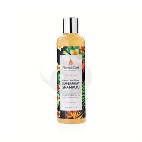 Flora & Curl Protect Me African Citrus Superfruit Shampoo, champú vigorizante