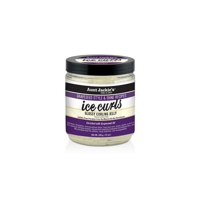 Aunt Jackie's Grapeseed Style & Shine Ice Curls Glossy Curling Jelly