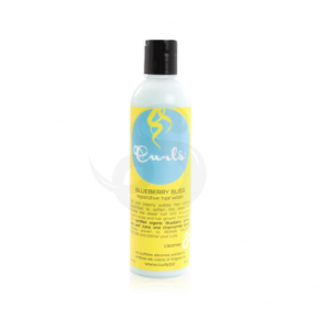 Curls Blueberry Bliss Reparative Hair Wash, champú reparador con ingredientes orgánicos