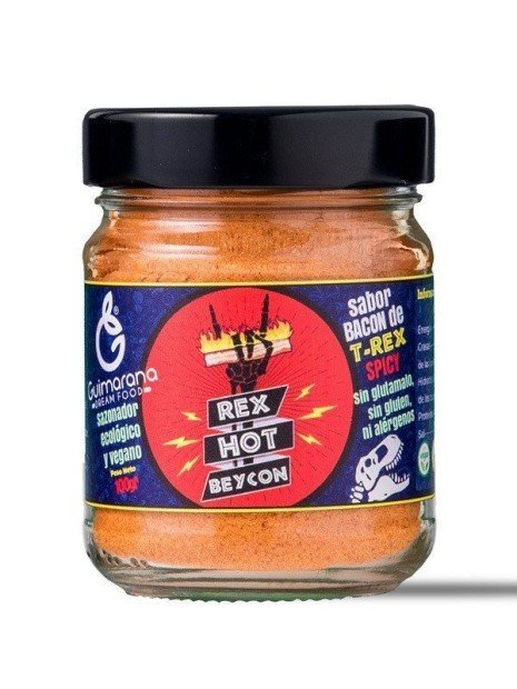 sazonador rex hot beycon sabor bacon picante 100g