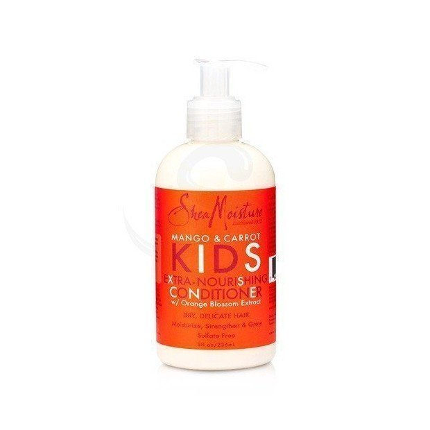 Shea Moisture Mango & Carrot Kids Extra-Nourishing Conditioner, acondicionador para niños Shea Moisture Mango & Carrot Kids Extra-Nourishing Conditioner, acondicionador para niños