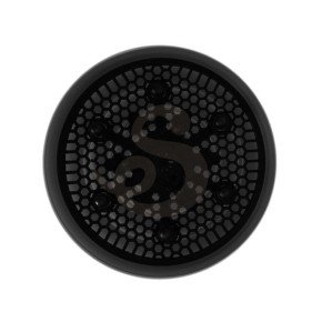 Difusor Secador Steinhart, de silicona, universal y plegable, color negro.