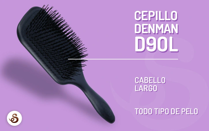 Cepillo Denman D90L para pelo largo